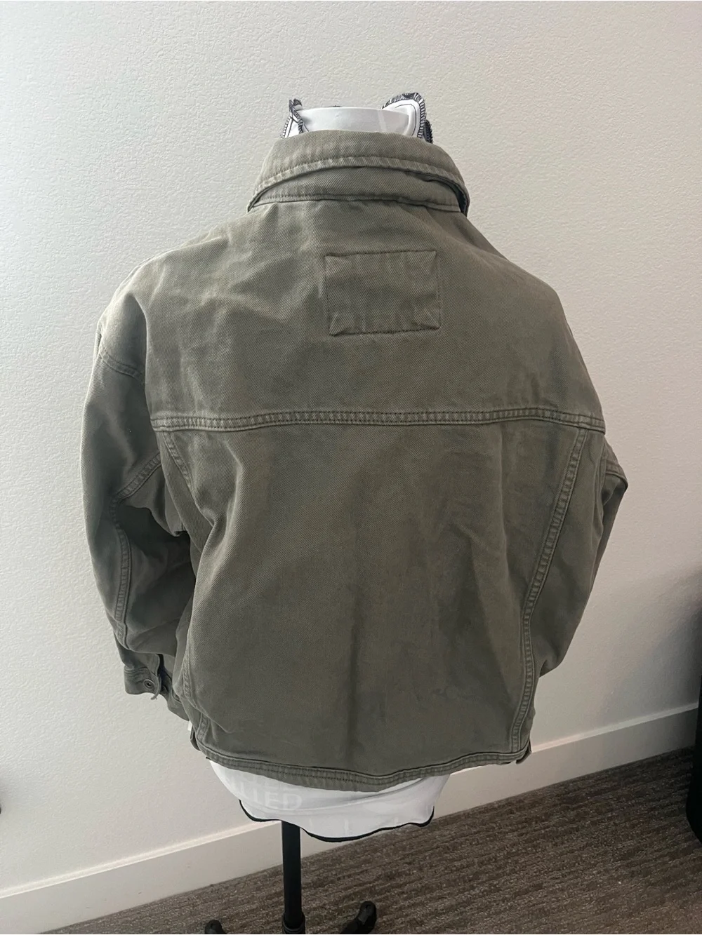 Banana Republic Olive Green Military Field Jacket